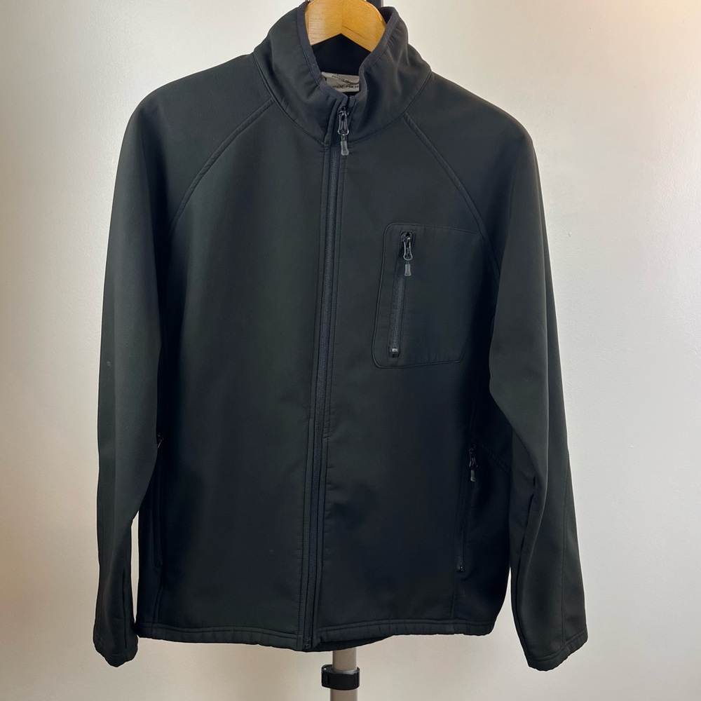 Elements Pro-series Athleisure Men's Softshell Jacket Black Size Large